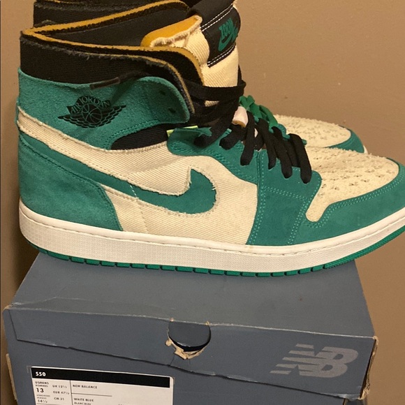 Air Jordan 1 Retro High OG Teal/White - Picture 1 of 6